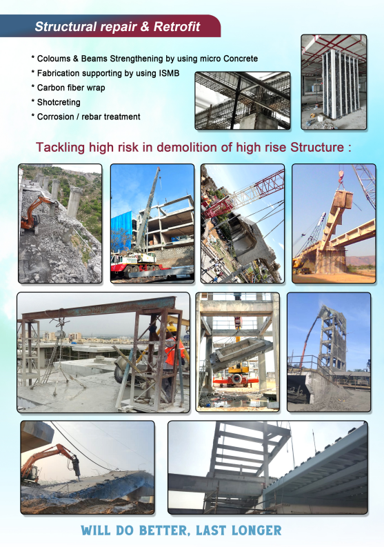 United Saw Services Brochure Page 04 - Structural Repair & Gallery