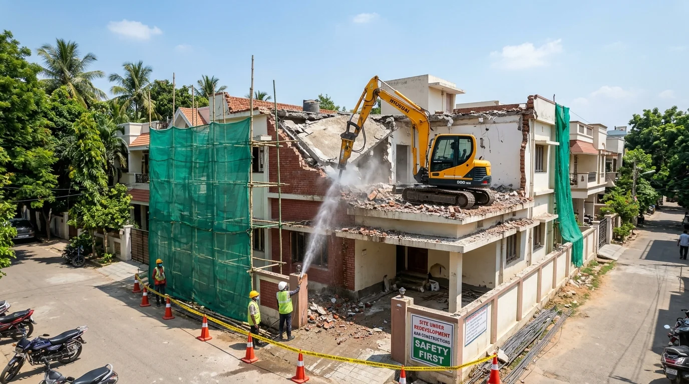 Independent House Demolition Hyderabad