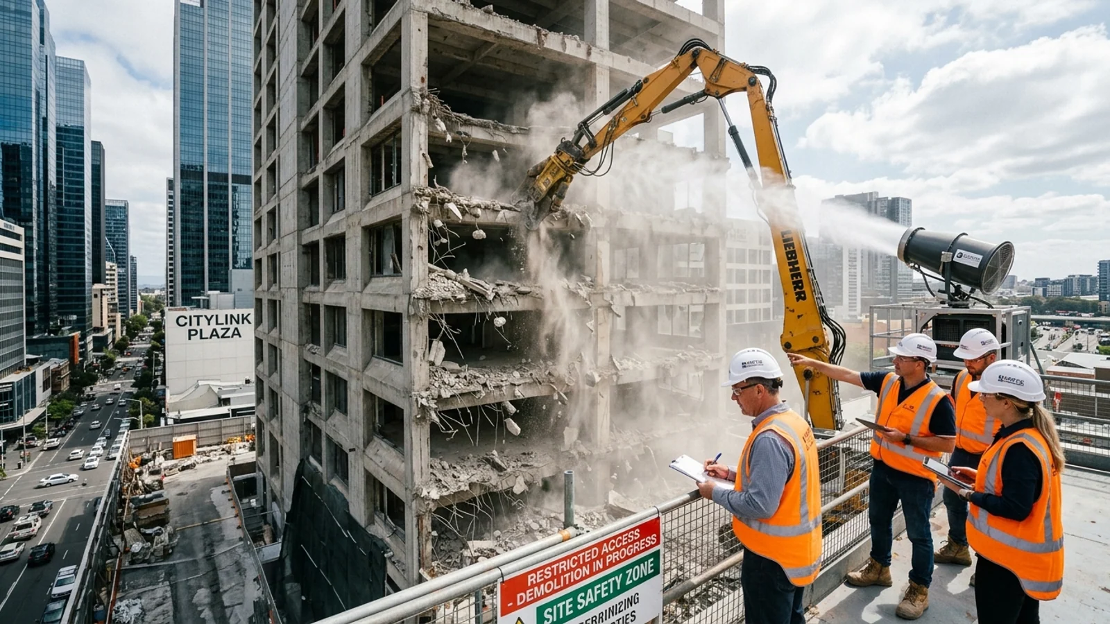 High-Rise Building Demolition Services in Hyderabad