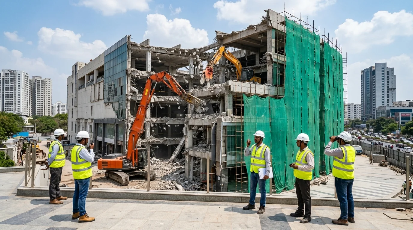 Hospital And Mall Demolition Services in Hyderabad