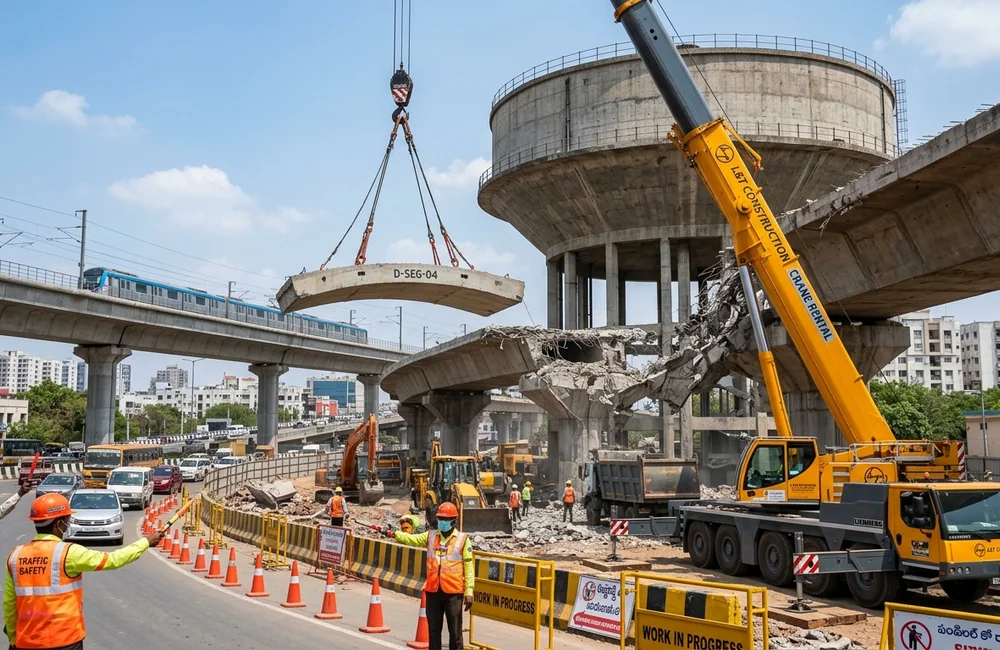 Flyover & Water Tank Demolition