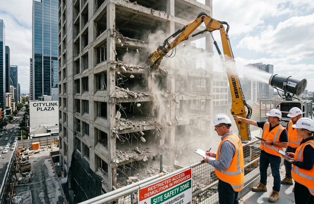 High-Rise Building Demolition