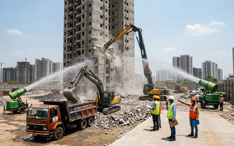 Complete High-Rise Demolition in Hyderabad